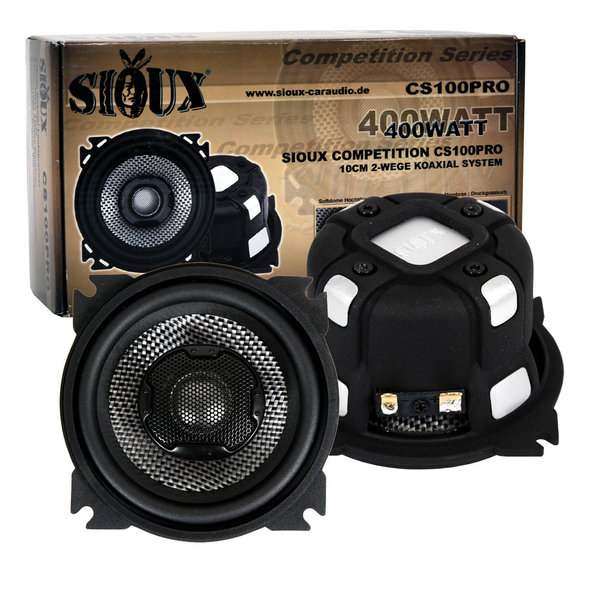 Sioux CS 100 Pro  10 cm 2-Wege Koaxial Lautsprecher