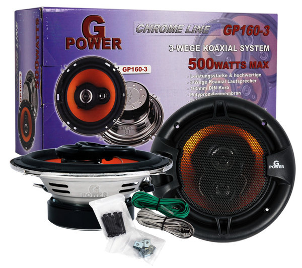 GPower GP-160  3-Wege Lautsprecher
