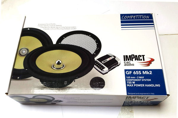 IMPACT GF 65 S MK2 HIGH END 2 Wege 165 mm Lautsprecher-System
