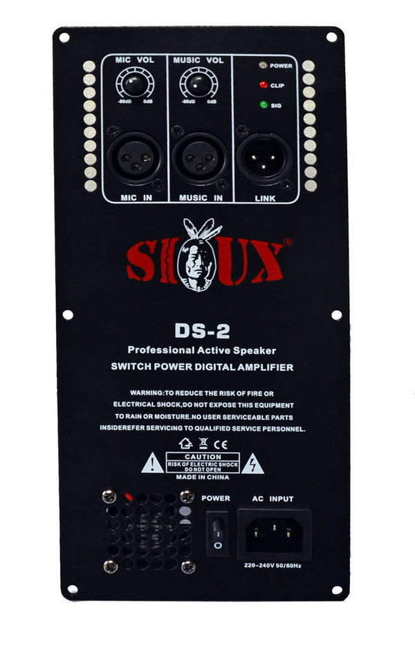 SIOUX  DS 2  aktives Verstärker Modul digital  200 watt/ 8Ohm