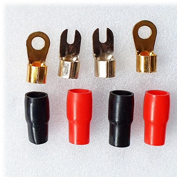 35² mm Ringkabelschuhe / Ringösen  für 35 qmm  Batteriekabel / Endstufenverstärker